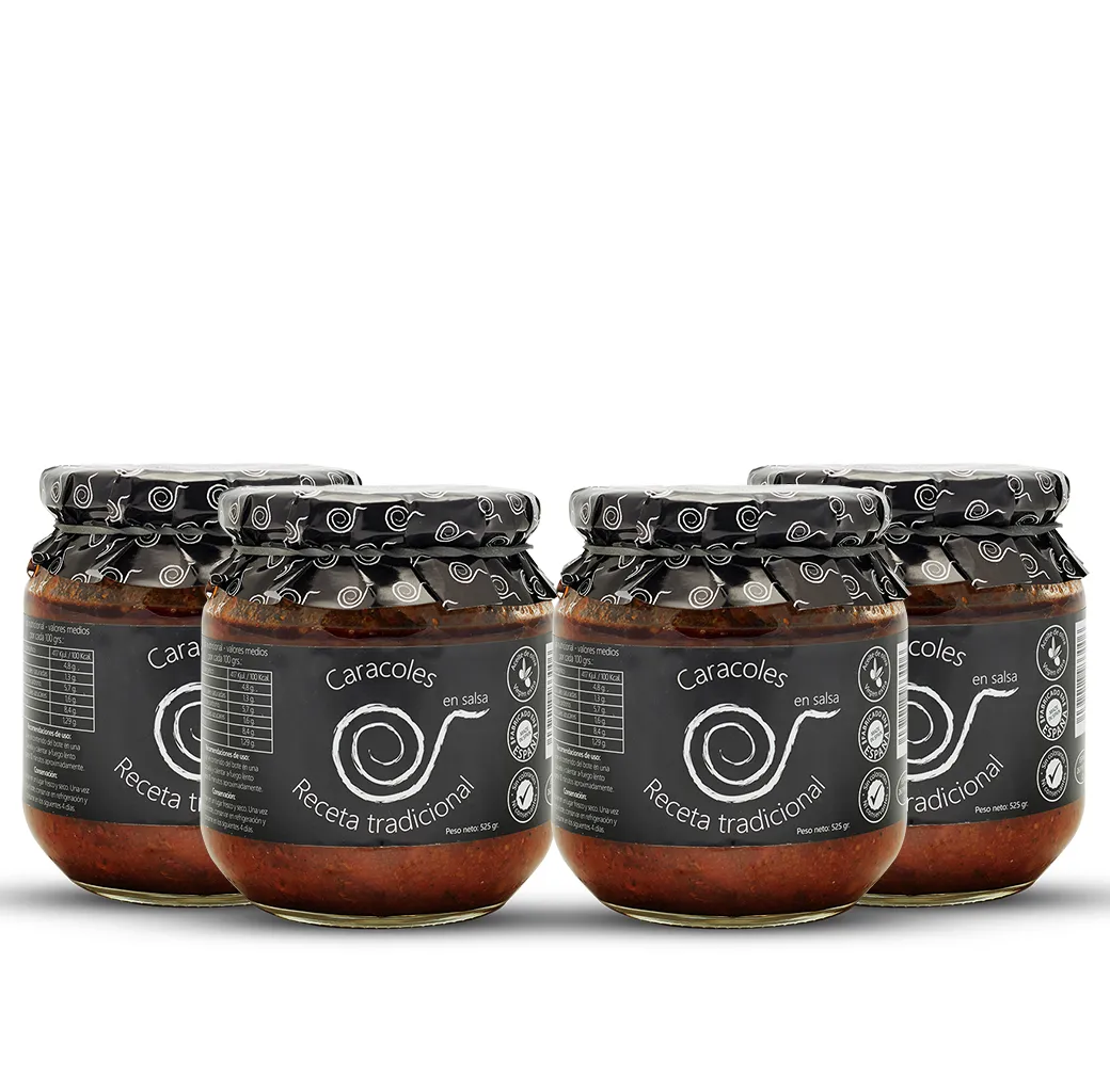 Caracoles en salsa - 4 unidades