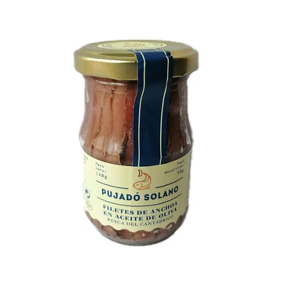 Anchoas Pujado Solano de Santoña - Tarro 140 g