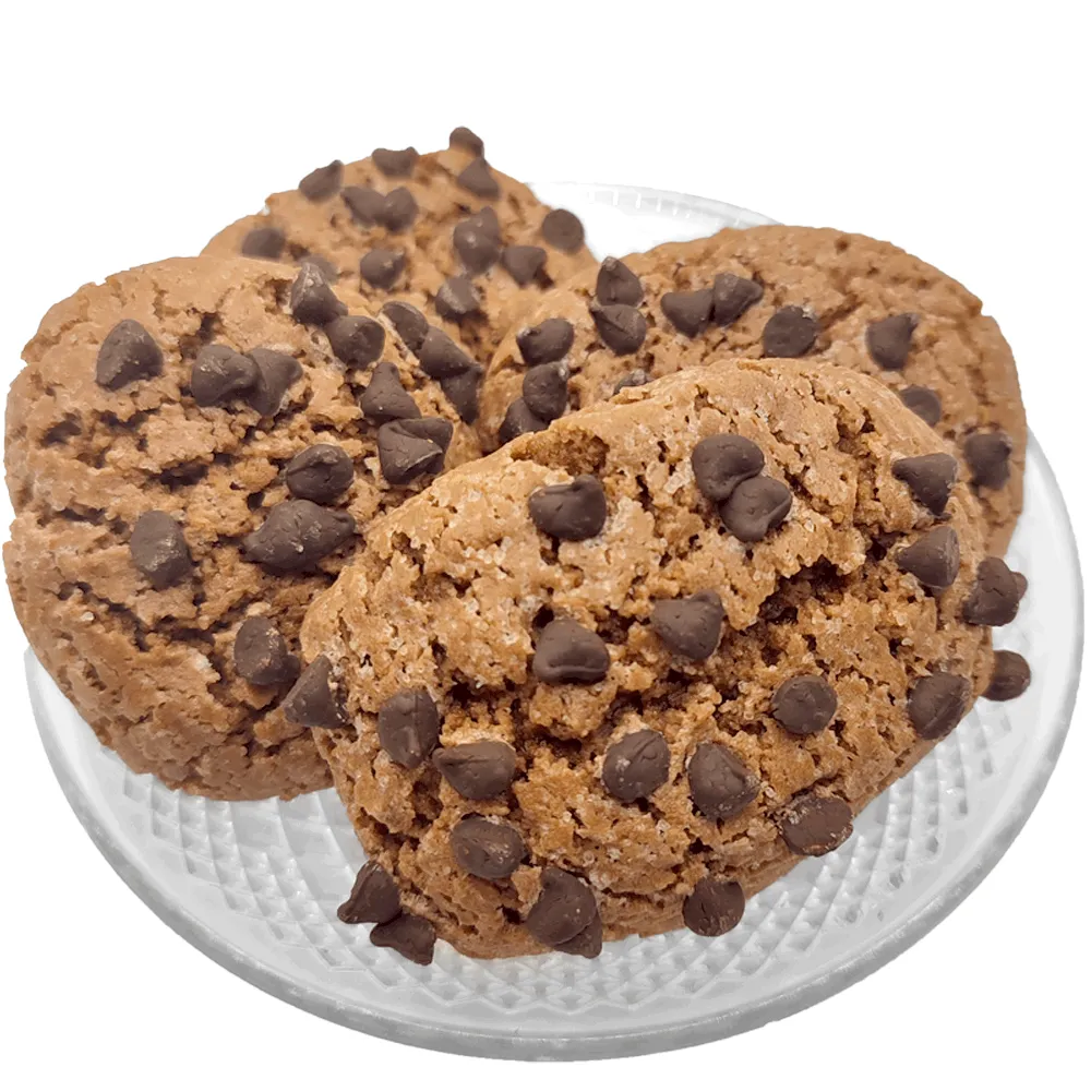 Pastas de chocolate con chispas de chocolate - caja 400gr