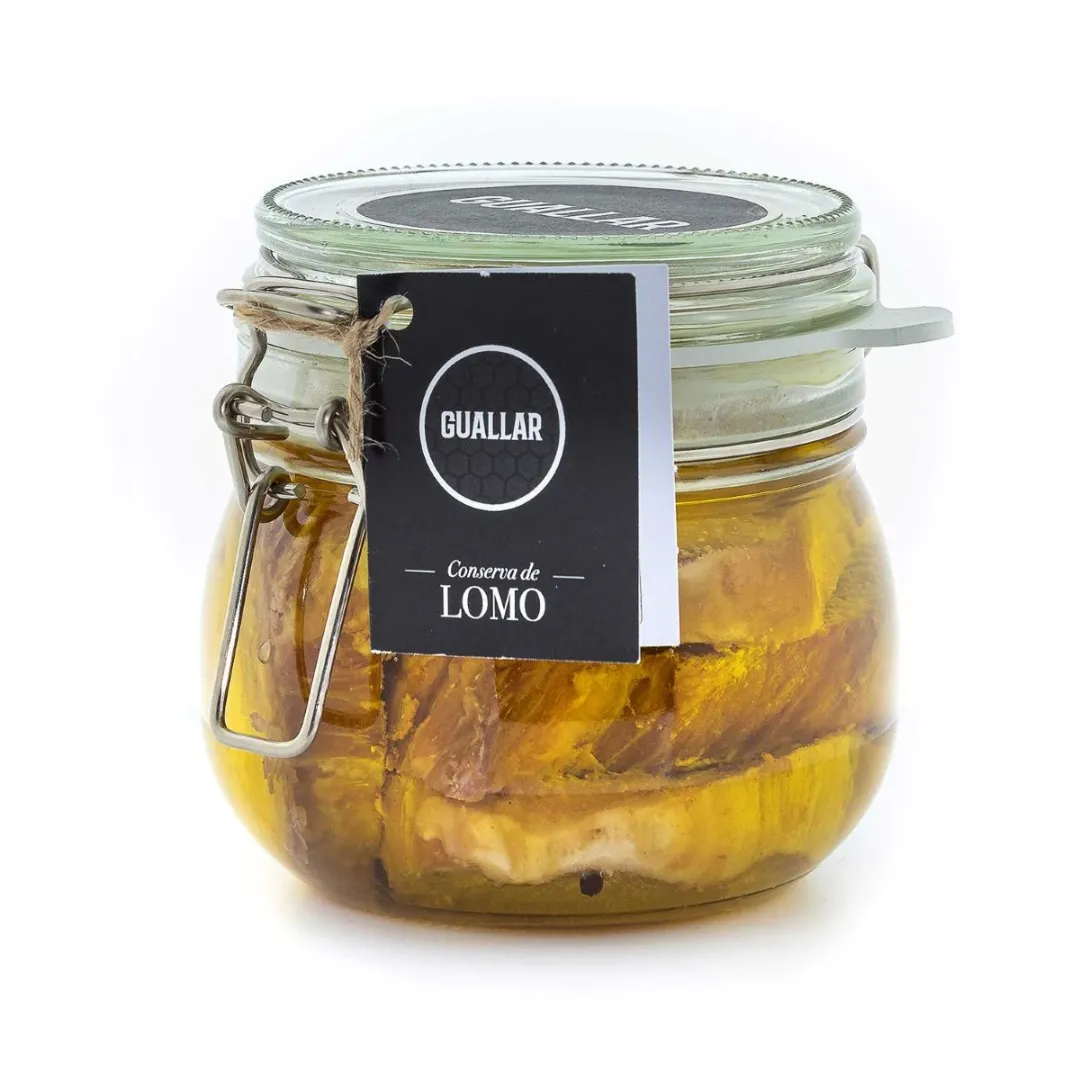 Conserva Gourmet de Lomo Duroc en Aceite de Oliva Virgen Extra - Guallar