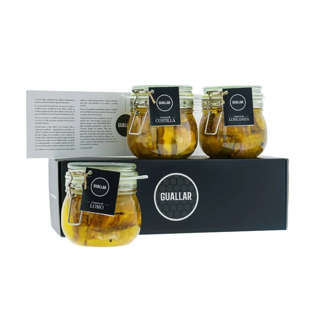 Conserva Gourmet Cerdo Duroc Teruel en Aceite de Oliva Virgen Extra - Guallar