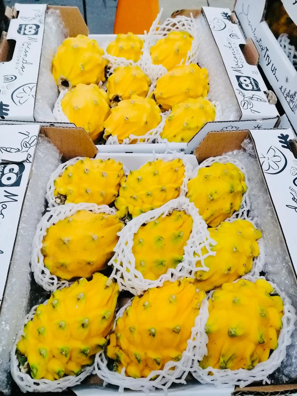 Pitahaya Amarilla Macondo (Unidad aprox de 450gr)