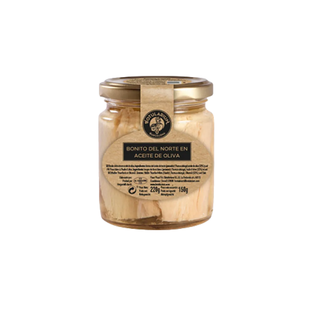 Bonito del Norte en Aceite de Oliva Botularium (Cristal 250ml)