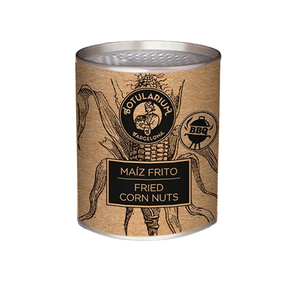 Maíz frito BBQ. Pack de 10 latitas minibar