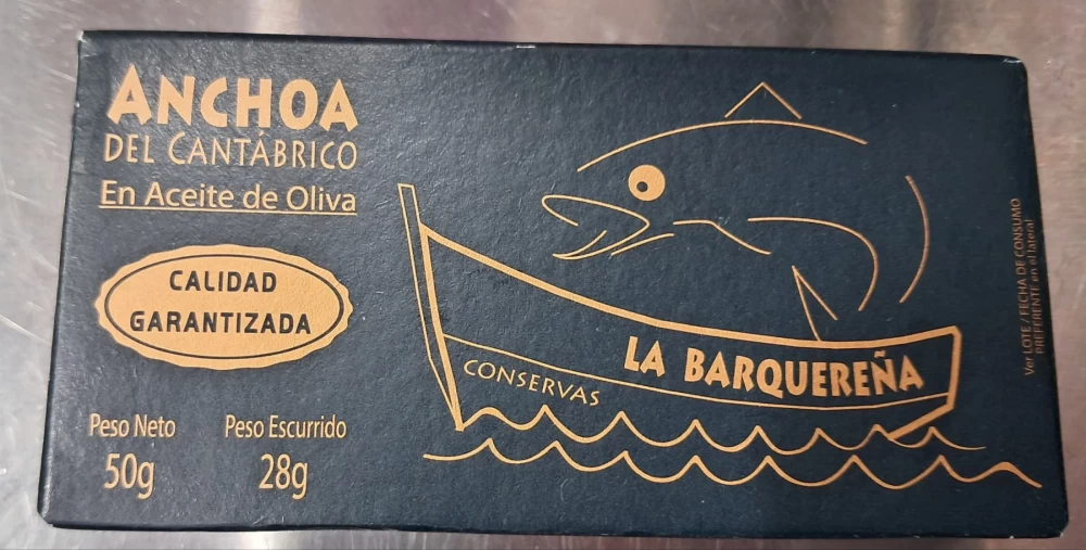 Anchoas La Barquereña (5x Latas de 50gr)