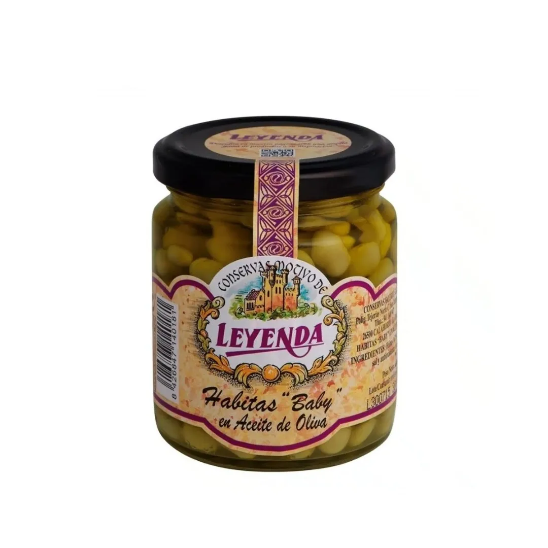 Habitas Baby en aceite de oliva T220 Leyenda