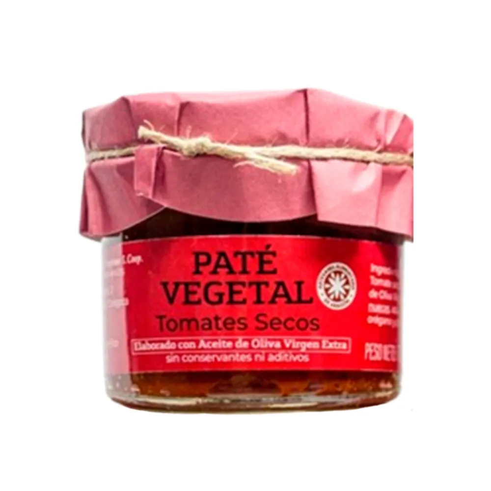Paté Vegetal Tomates Secos - Pack 4 Unidades