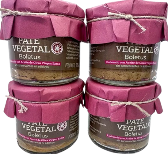 Paté Vegetal de Boletus - Pack 4 unidades
