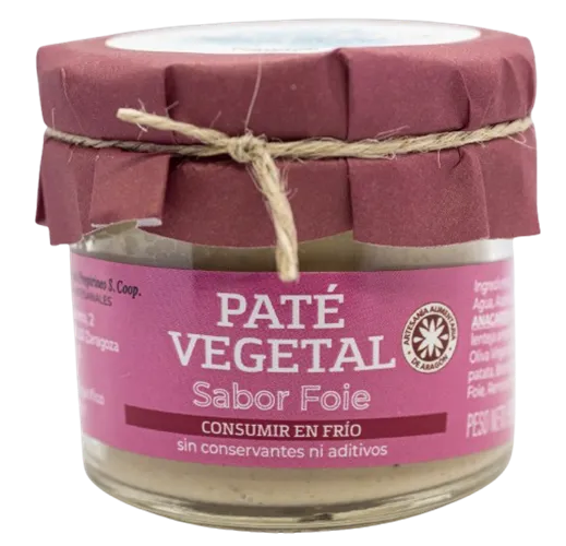 Paté Vegetal sabor Foie - Pack 4 unidades