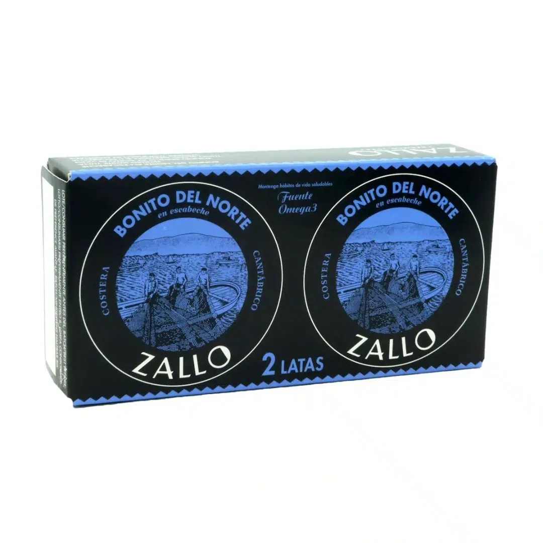 Bonito del Norte en Escabeche - Zallo Bipack 2×65 g
