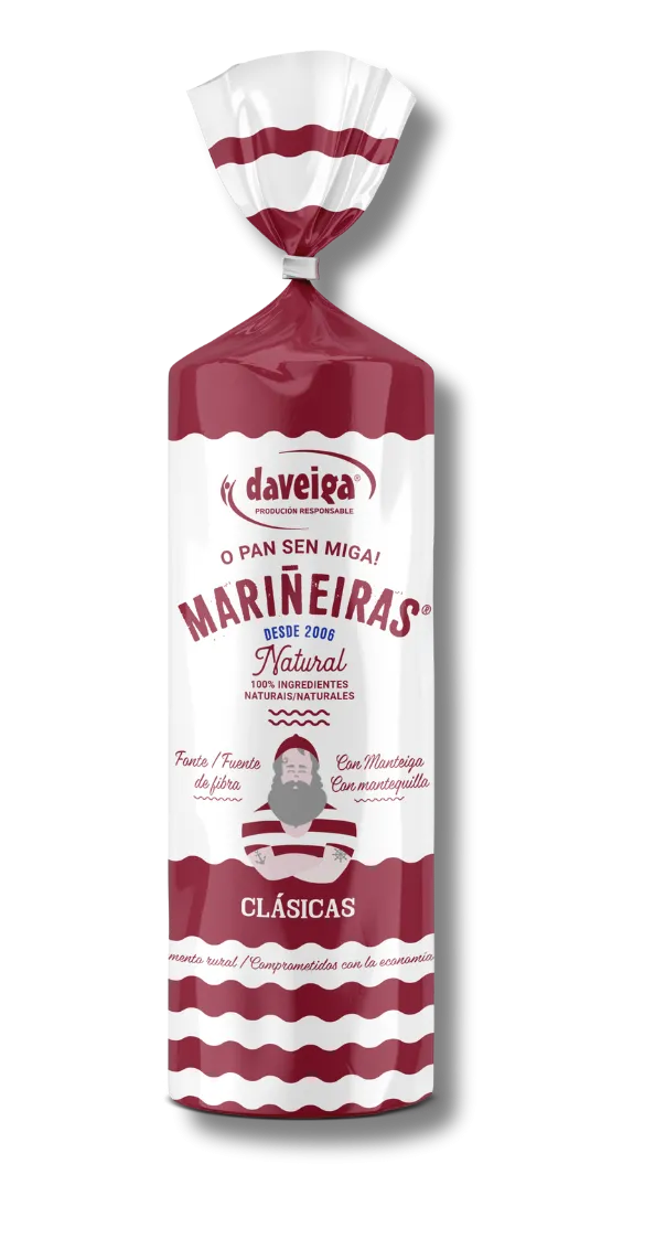 Tostas de pan naturales Clásicas con mantequilla - Pack 10 x 200g