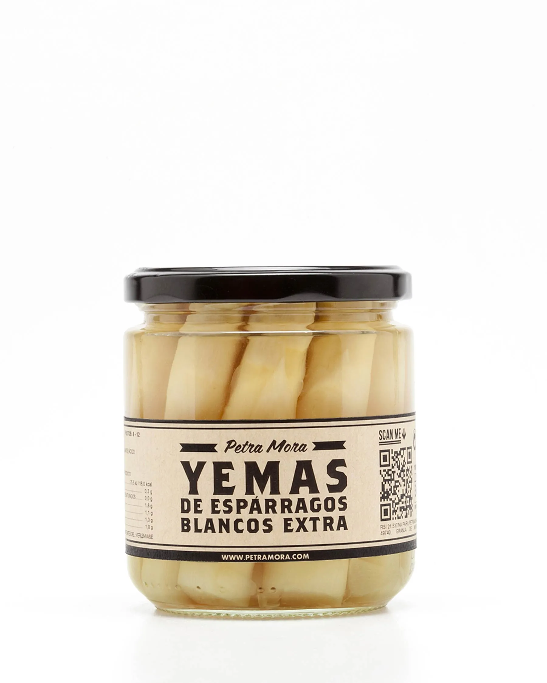 Yemas de espárragos D.O Navarra 8/12 frutos 345 g