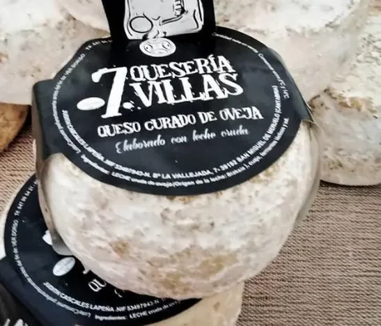 Queso Curado de Oveja 7 Villas (450gr)