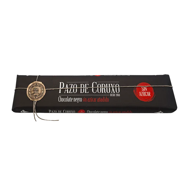 Chocolate artesano negro sin azúcar 300g