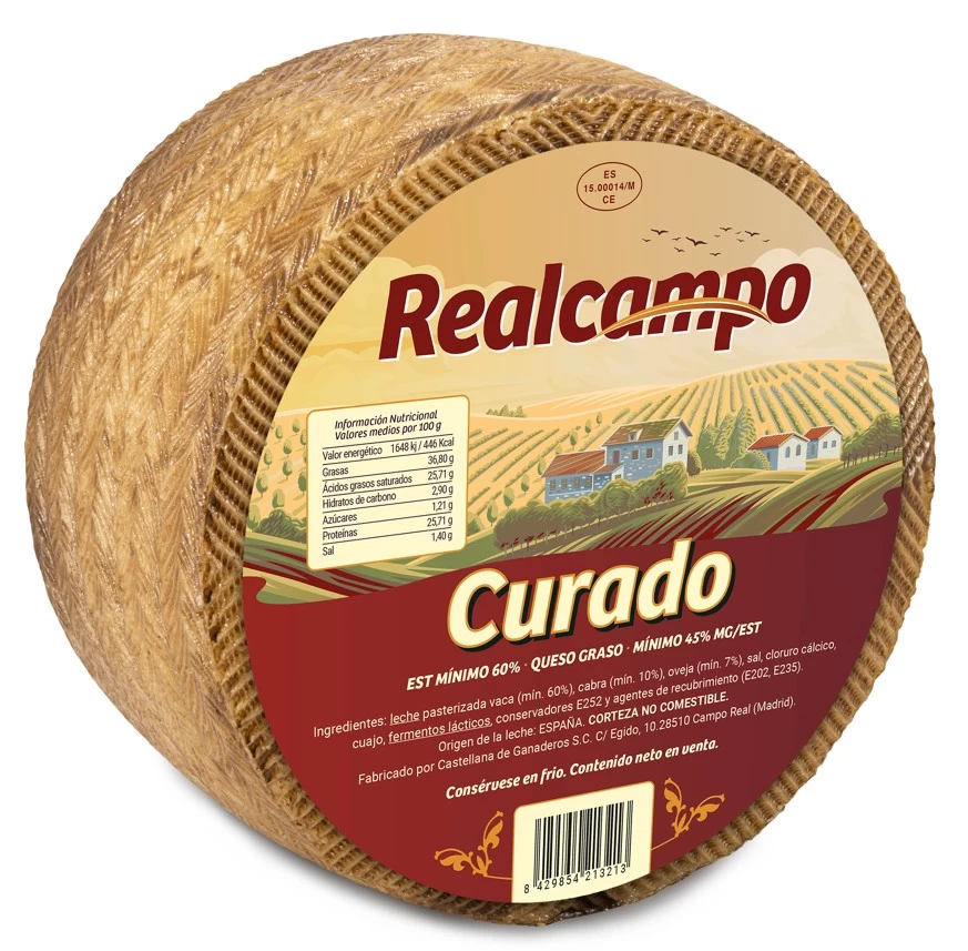 Queso Curado Real Campo - Alcarria (250gr)