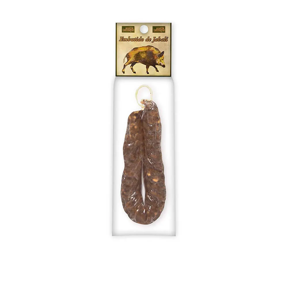 Longaniza de Jabalí envasada al vacío - 250 g