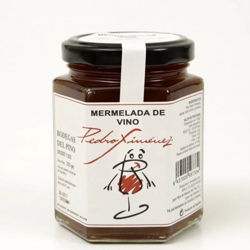Mermelada de Vino Pedro Ximénez (200gr neto)