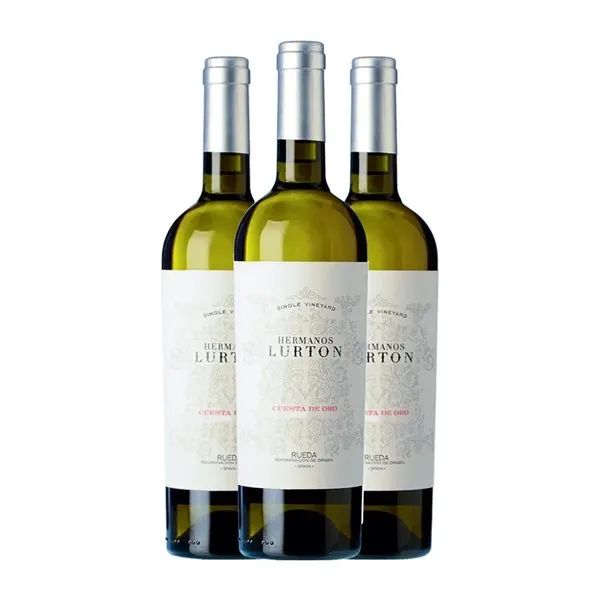 Albar Lurton Hermanos Lurton Cuesta Oro Verdejo Rueda Crianza 75 cl Vino Blanco (Caja de 3 unidades)