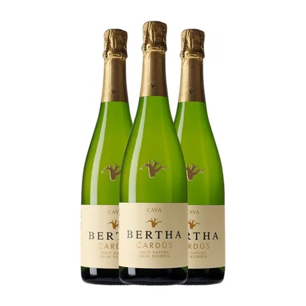 Bertha Cardús Brut Nature Cava Gran Reserva 75 cl Espumoso Blanco (Caja de 3 unidades)