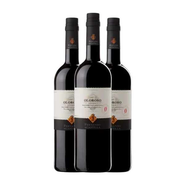 Fernando de Castilla Palomino Fino Jerez-Xérès-Sherry Classic — Clásico, Oloroso 75 cl Vino Generoso Fortificado (Caja de 3 unidades)
