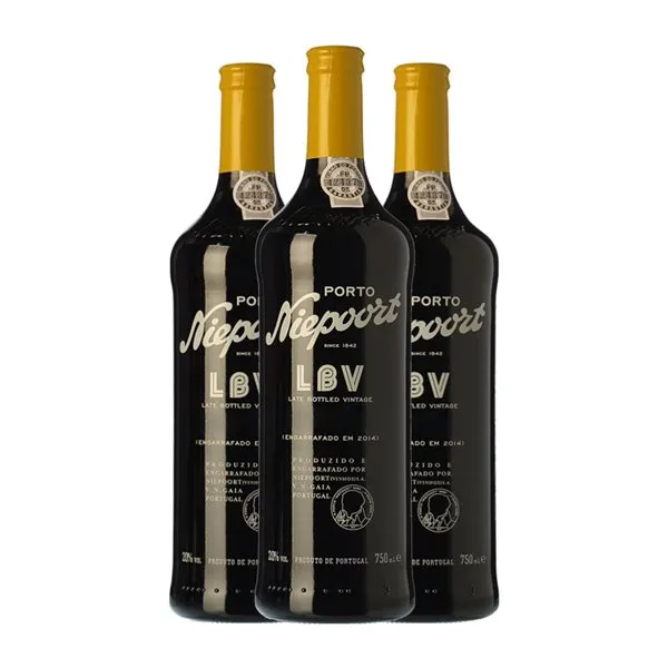Niepoort Porto LBV Late Bottled Vintage 75 cl Vino Generoso Fortificado (Caja de 3 unidades)