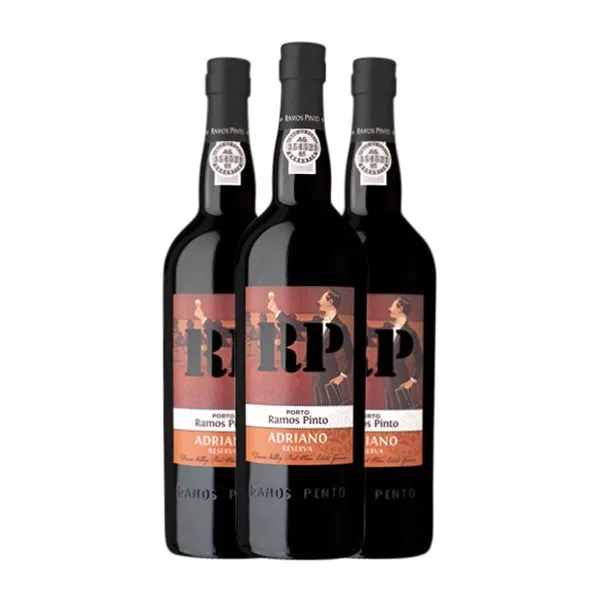 Ramos Pinto Adriano Porto Reserva 75 cl Vino Generoso Fortificado (Caja de 3 unidades)