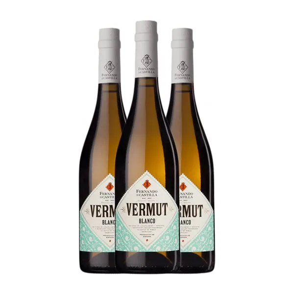 Vermut Fernando de Castilla Blanco 75 cl (Caja de 3 unidades)