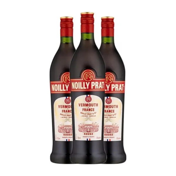 Vermut Noilly Prat Rouge — Rojo Tinto 75 cl (Caja de 3 unidades)