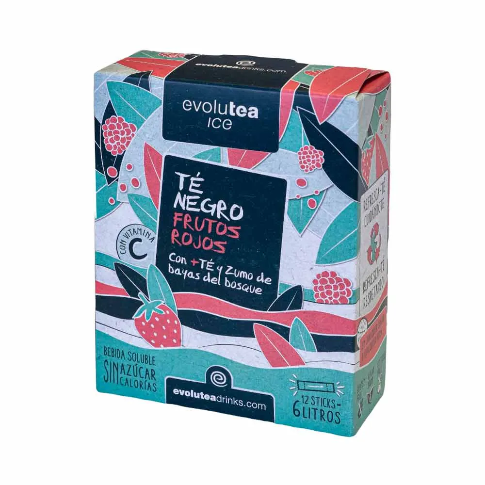 Té negro frutos rojos - 6 litros