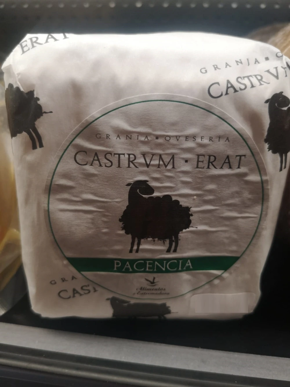 Queso de Oveja Pacencia Castrvm Erat (450gr)