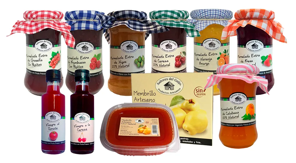 Caja de Productos Gourmet - Mermeladas y Vinagres
