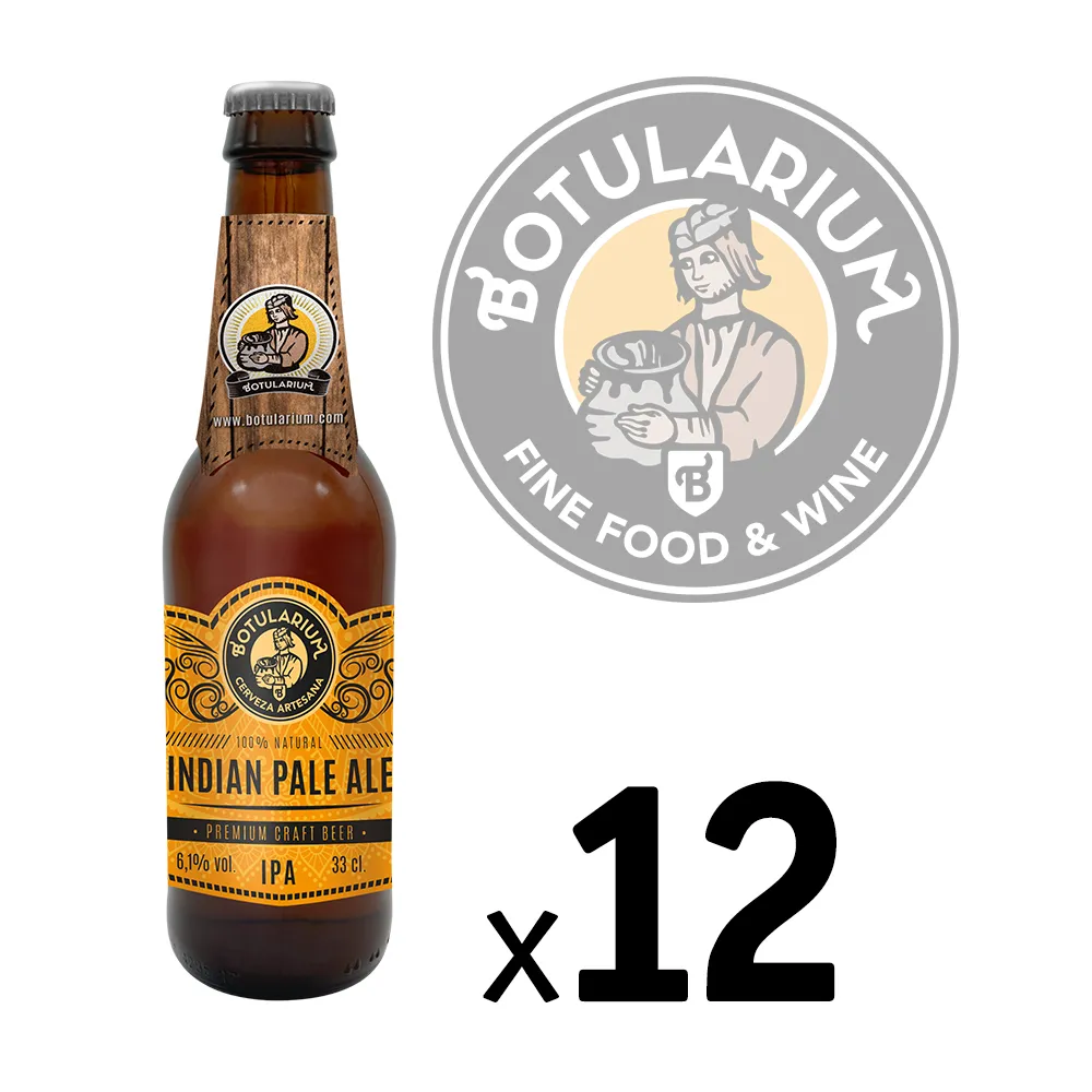 Cerveza Artesana Botularium India Pale Ale (IPA) - 12x0,33cl