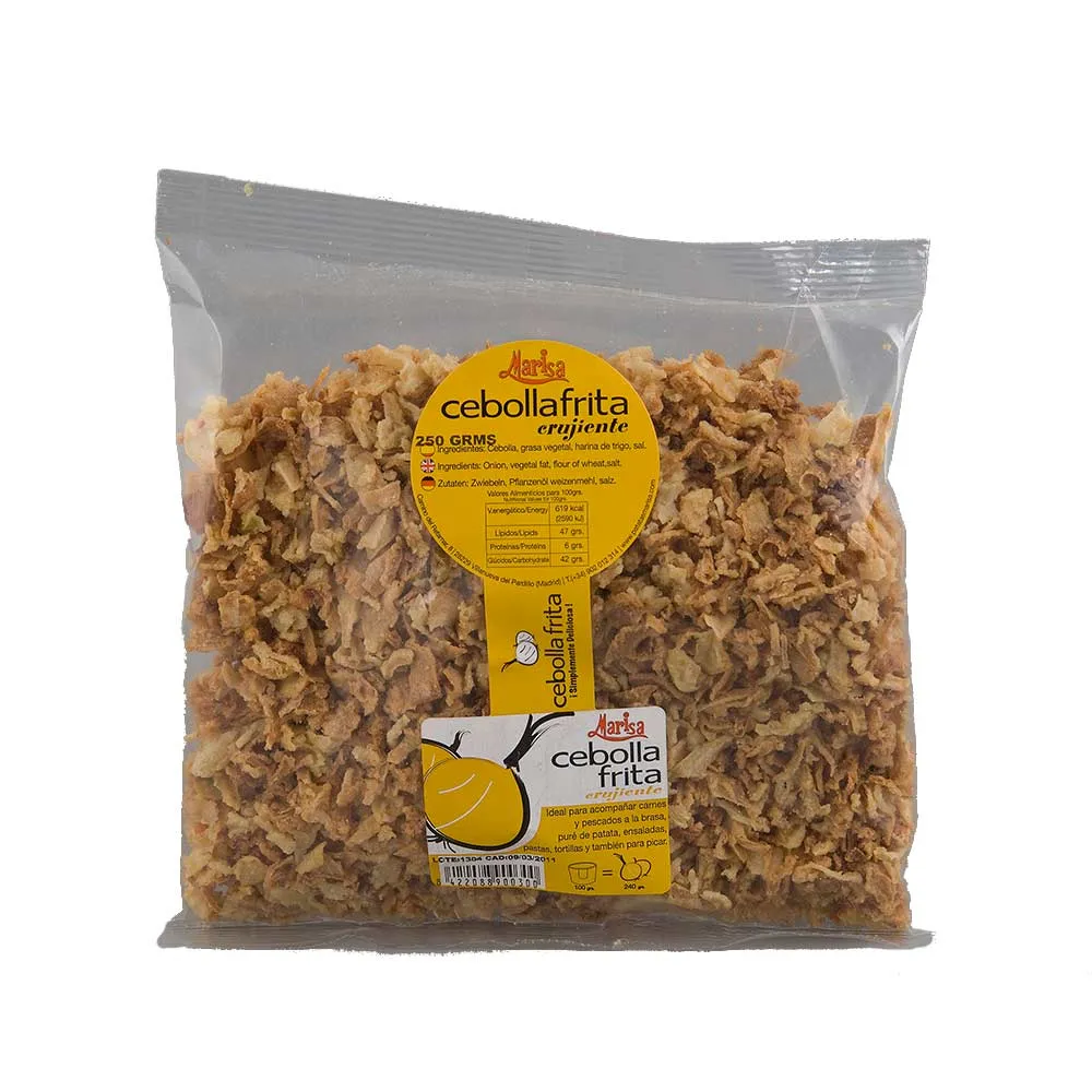 Cebolla Frita en Bolsa - 4 x 250 g