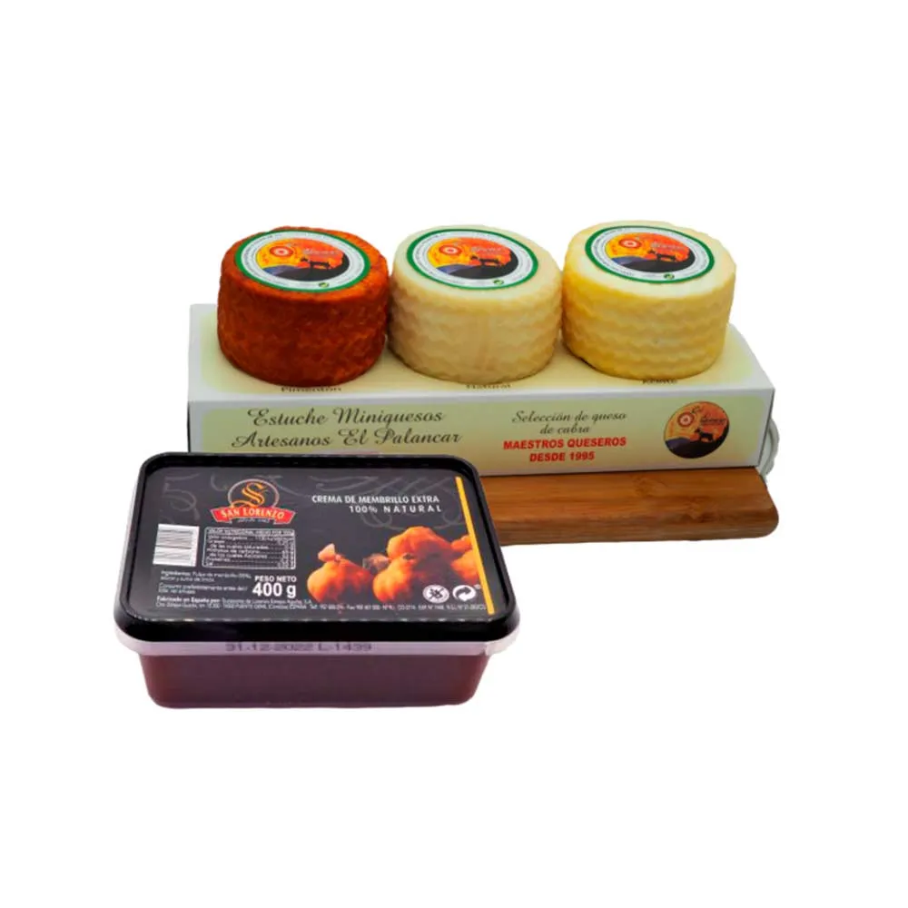 Oferta - Surtido Miniquesos + Crema de Membrillo