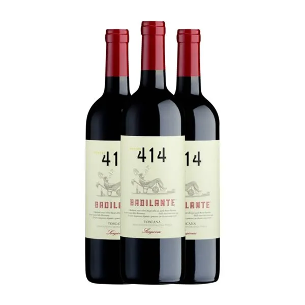 414 Badilante Sangiovese Toscana 75 cl Vino Tinto (Caja de 3 unidades)