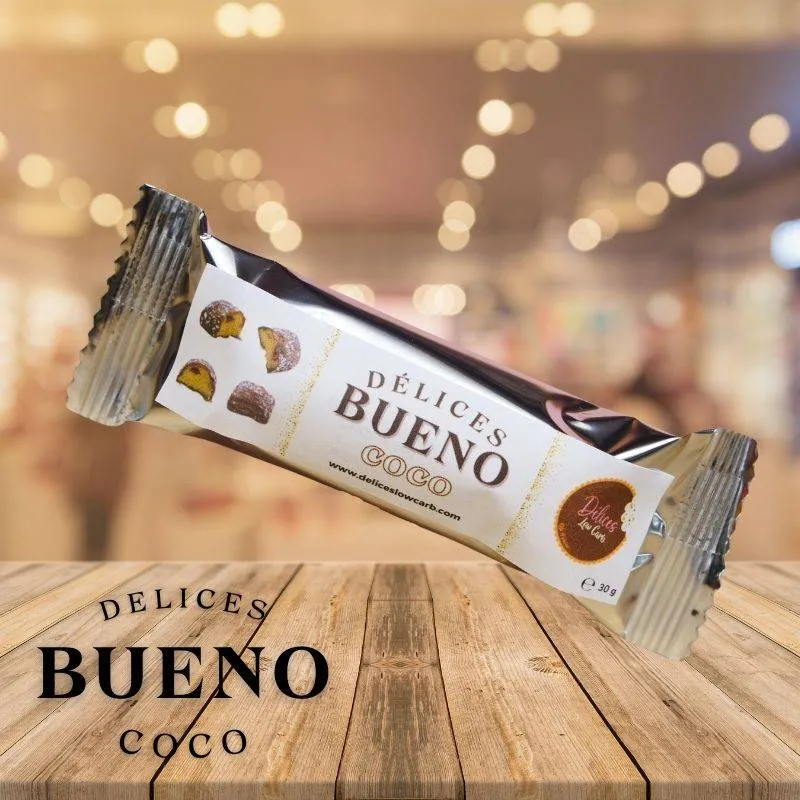 Délices Low Carb, Délices bueno Coco - 30 g