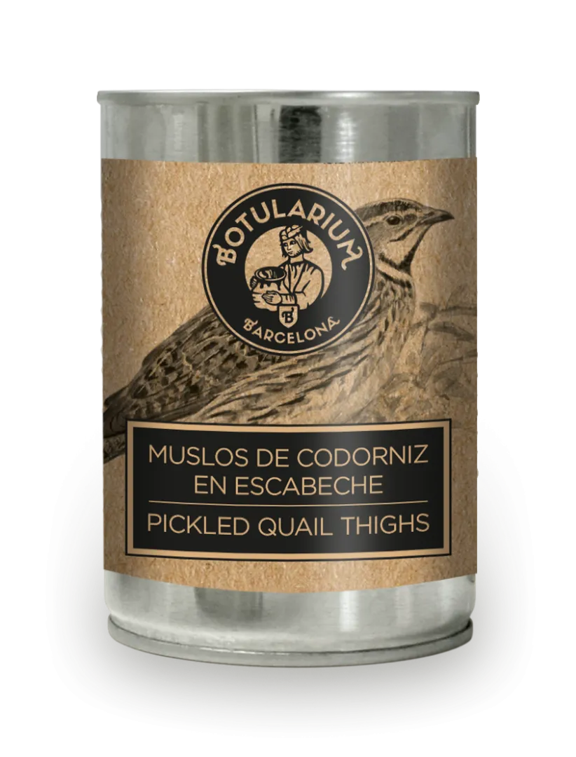 Muslos de codorniz en escabeche Botularium (390g)