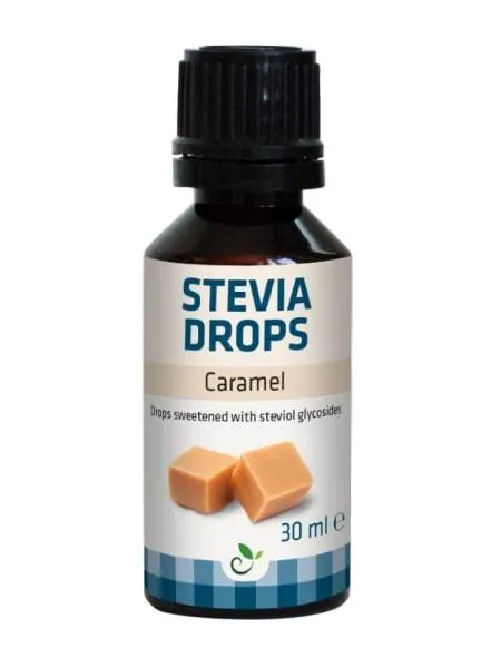 Sukrin - Stevia drops caramel 30 ml