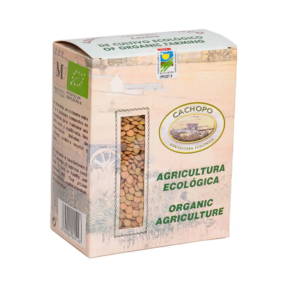 Pack de estuches de Lenteja Castellana - 3x1Kg