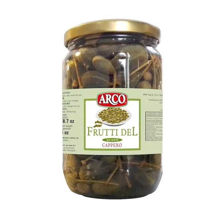 Alcaparras con tallo en vinagre de Arco 1 Kg