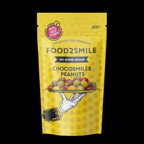 Food2smile - Chocosmiles Peanuts 85 g
