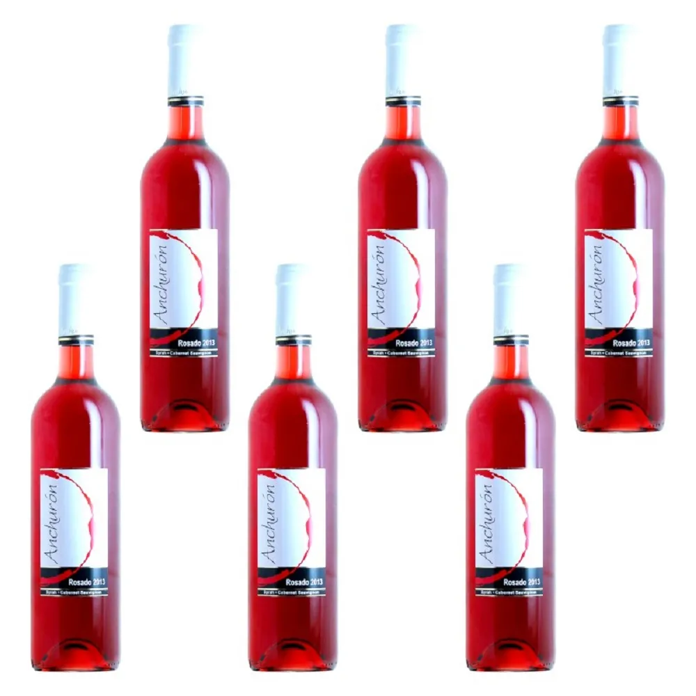 Caja de 6 botellas de rosado de 75 cl