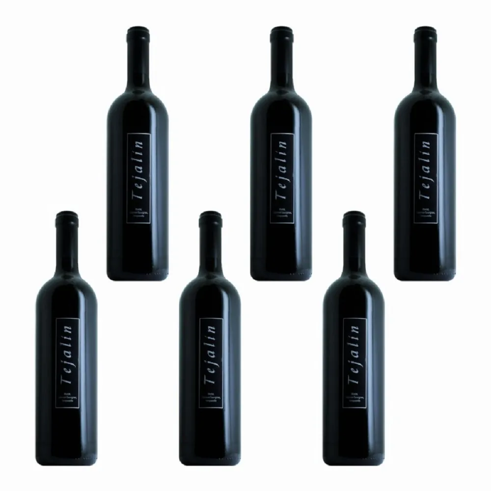 Caja de 6 botellas de vino tinto joven de 75 cl