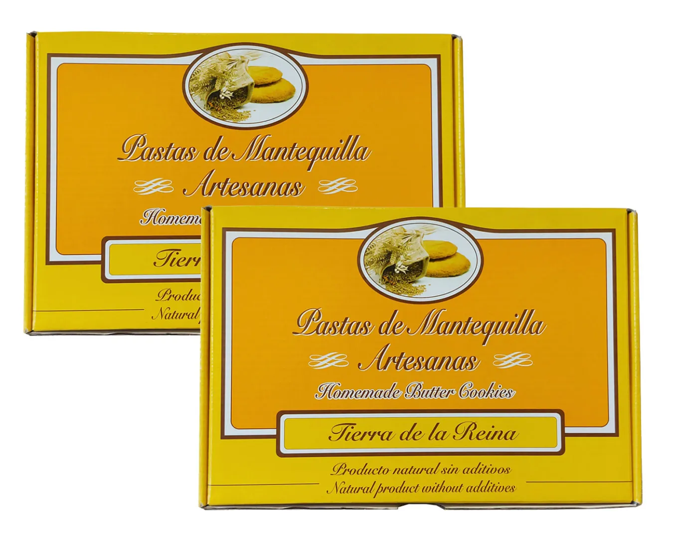Lote Pastas de mantequilla Tierra de La Reina 500 g