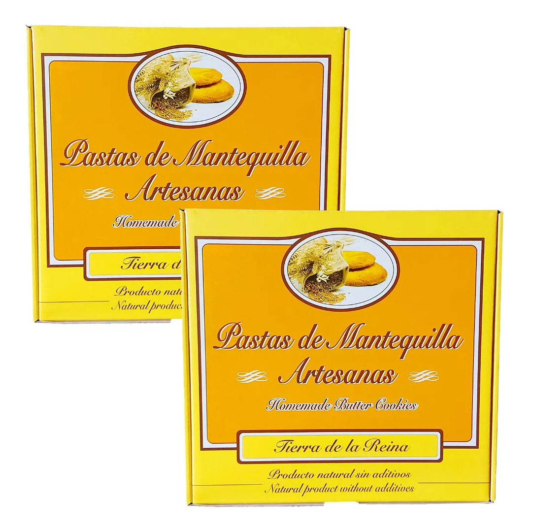Lote Pastas de mantequilla Tierra de La Reina 800 g