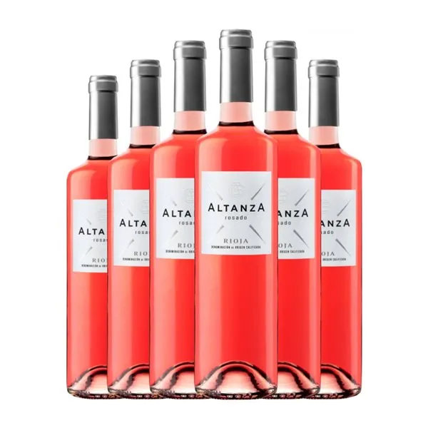 Altanza Lealtanza Tempranillo Rioja Joven 75 cl Vino Rosado (Caja de 6 unidades)