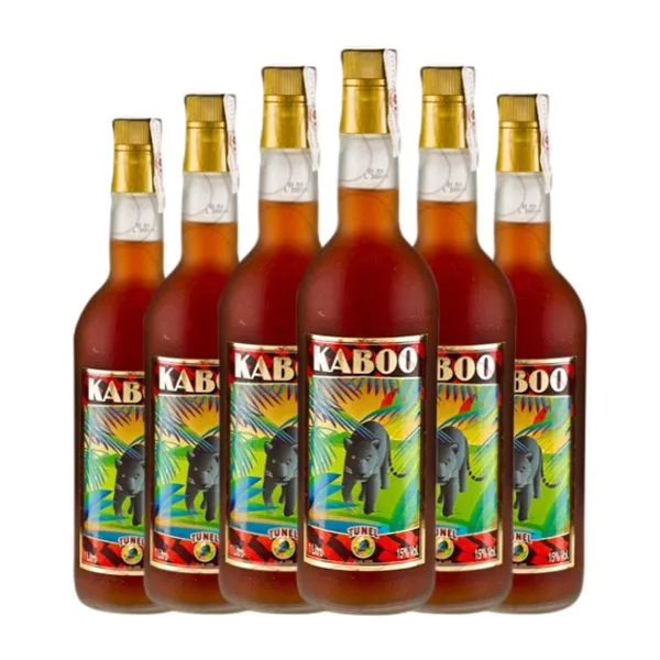 Licores Antonio Nadal Kaboo 1 L (Caja de 6 unidades)