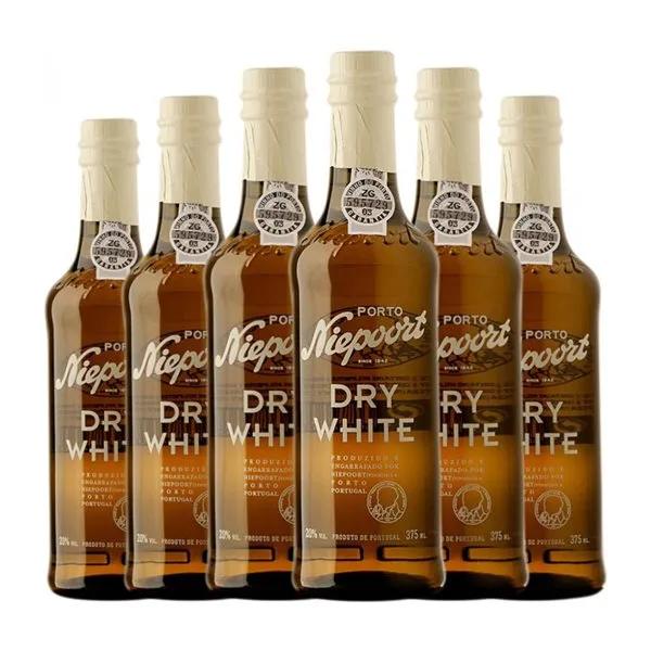 Niepoort White Dry — Seco Porto Media Botella 37 cl Vino Generoso Fortificado (Caja de 6 unidades)