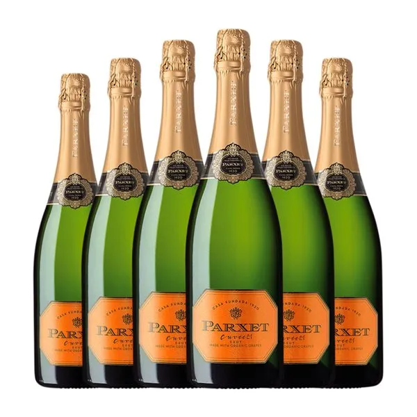 Parxet 21 Brut Cava Cuvée Joven Eco — Ecológico 75 cl Espumoso Blanco (Caja de 6 unidades)