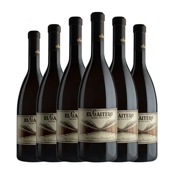 Sidra El Gaitero Natural 75 cl Manzana (Caja de 6 unidades)